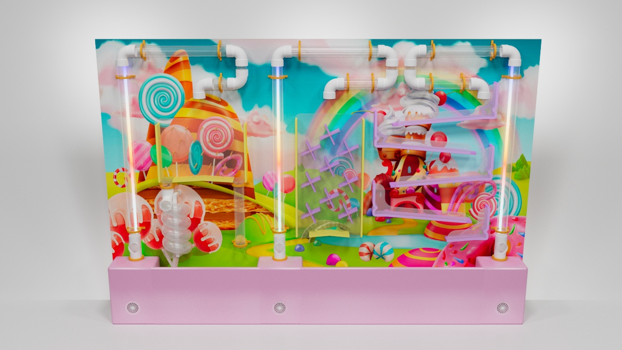 Пневмостена «Candy»
